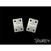 T-Works TO-220-MBX8 Stainless Steel Rear Chassis Skid Protector (Mugen MBX-8/Mugen MBX8)